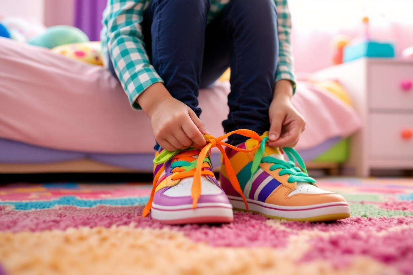 Apprendre à faire ses lacets facilement : méthode simple et efficace pour enfants