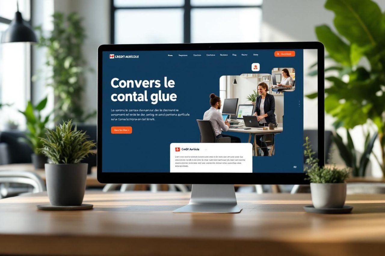 Création site internet professionnel avec Crédit Agricole : guide complet en ligne