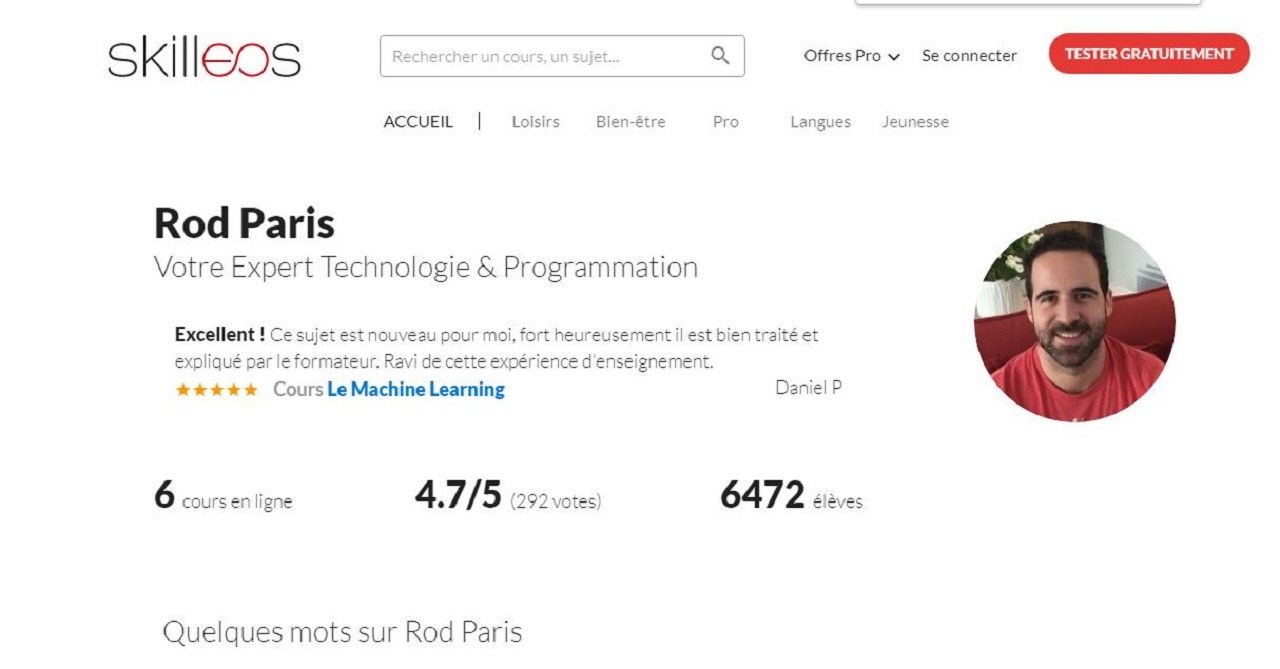 Formation Python par Skilleos