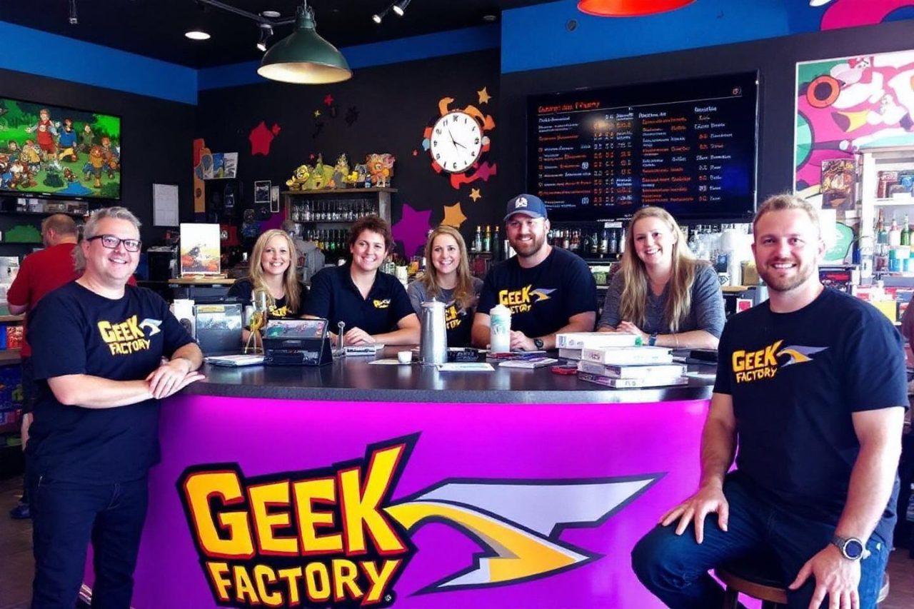Geek Factory : boutique et bar à jeux pour passionnés de culture geek en France